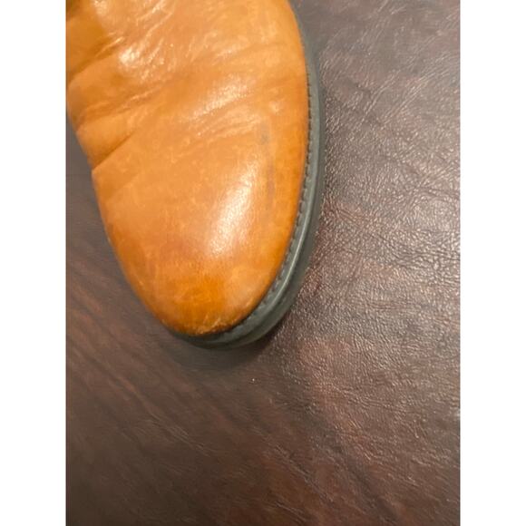 Triver Flight Tan Leather Chelsea Boots EU 38 US 7 Scandi Minimalist Capsule - Picture 6 of 9